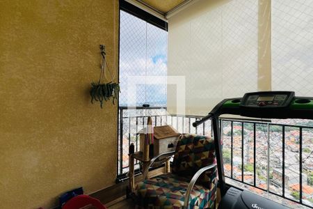 Varanda da Sala de apartamento à venda com 3 quartos, 76m² em Picanço, Guarulhos