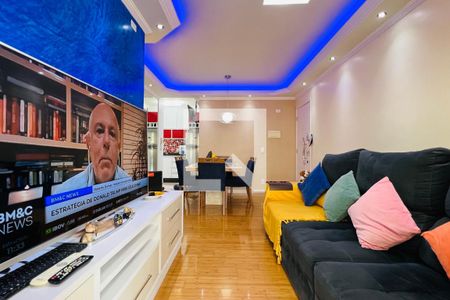 Sala de apartamento à venda com 3 quartos, 76m² em Picanço, Guarulhos