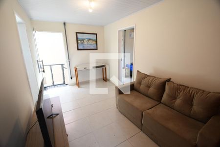 Sala de apartamento para alugar com 1 quarto, 45m² em Jardim Lumen Christi, Campinas