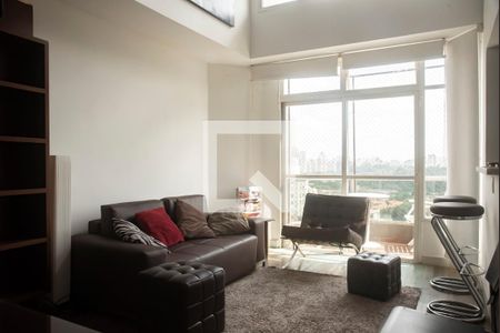Sala de apartamento para alugar com 1 quarto, 50m² em Vila Clementino, São Paulo