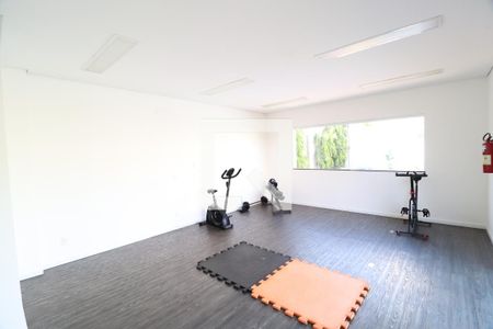 Área comum - Academia de casa de condomínio para alugar com 3 quartos, 117m² em Jardim Inconfidência, Uberlândia