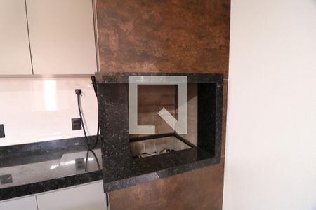 Varanda gourmet de casa de condomínio para alugar com 3 quartos, 117m² em Jardim Inconfidência, Uberlândia