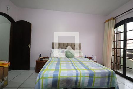 Quarto 1 suíte de casa à venda com 4 quartos, 175m² em Vila Bela Vista, Santo André