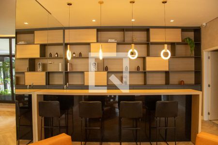 Área comum de kitnet/studio para alugar com 1 quarto, 29m² em Jardim das Acacias, São Paulo