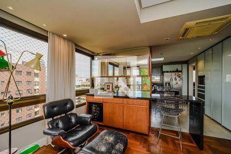 Sala de apartamento à venda com 3 quartos, 161m² em Bela Vista, Porto Alegre