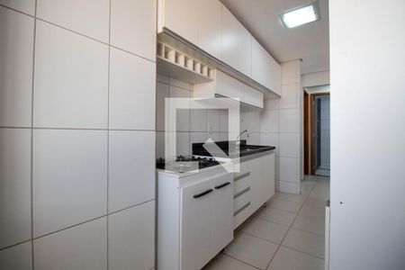 Cozinha e Área de Serviço de apartamento à venda com 3 quartos, 77m² em Águas Claras, Brasília