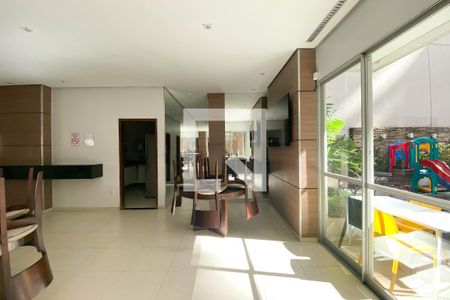 Área comum - Salão de festas de apartamento à venda com 3 quartos, 77m² em Águas Claras, Brasília
