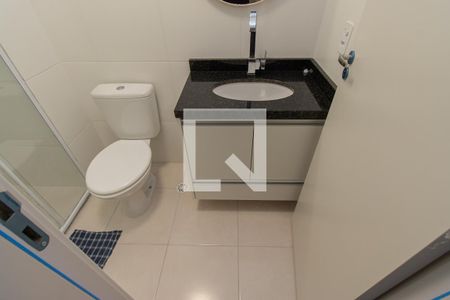 Banheiro da Suíte de apartamento para alugar com 1 quarto, 27m² em Mooca, São Paulo