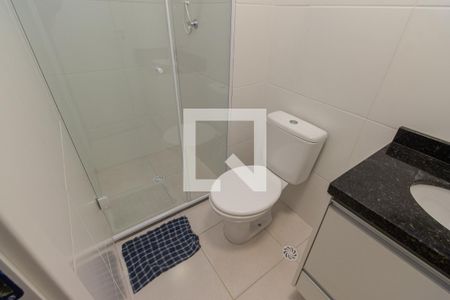 Banheiro da Suíte de apartamento para alugar com 1 quarto, 27m² em Mooca, São Paulo
