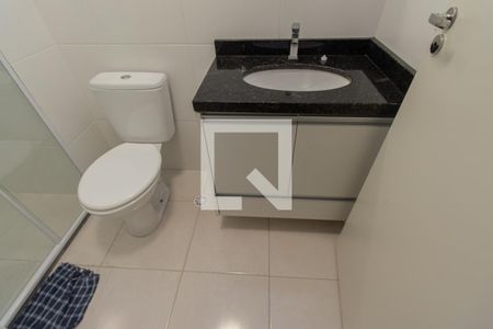 Banheiro da Suíte de apartamento para alugar com 1 quarto, 27m² em Mooca, São Paulo