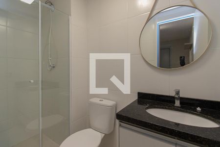 Banheiro da Suíte de apartamento para alugar com 1 quarto, 27m² em Mooca, São Paulo