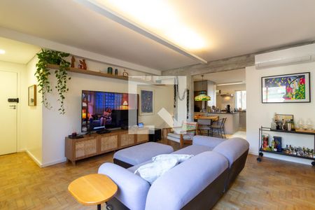 Sala de apartamento à venda com 2 quartos, 100m² em Jardim Paulista, São Paulo