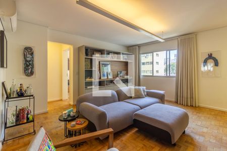 Sala de apartamento à venda com 2 quartos, 100m² em Jardim Paulista, São Paulo