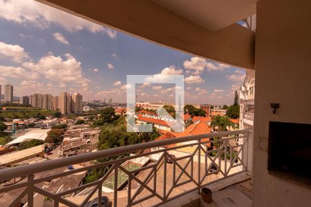 Sacada da Sala de apartamento à venda com 2 quartos, 68m² em Jardim Regina Alice, Barueri