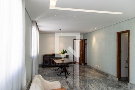 Sala de apartamento à venda com 4 quartos, 160m² em Buritis, Belo Horizonte
