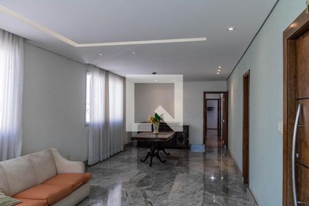 Sala de apartamento à venda com 4 quartos, 160m² em Buritis, Belo Horizonte