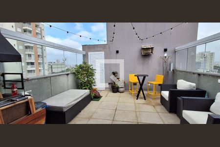 Área gourmet de apartamento à venda com 2 quartos, 94m² em Santa Maria, São Caetano do Sul