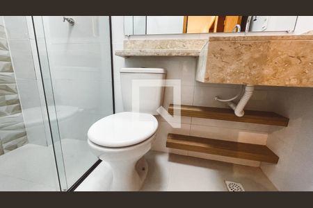 Banheiro Social de apartamento à venda com 2 quartos, 49m² em Santana, São Paulo