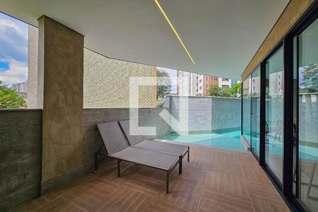 Área comum - Piscina de apartamento à venda com 2 quartos, 130m² em Vila Paris, Belo Horizonte