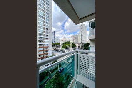 Varanda da Sala de apartamento para alugar com 1 quarto, 41m² em Barra Funda, São Paulo