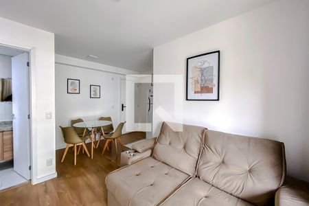 Sala de apartamento para alugar com 1 quarto, 41m² em Barra Funda, São Paulo
