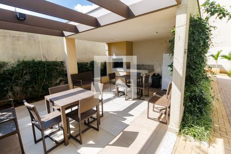 Área comum - Churrasqueira 1 de apartamento para alugar com 1 quarto, 27m² em Vila das Belezas, São Paulo