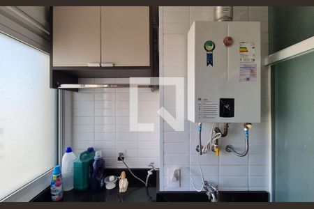 Área de Serviço de apartamento à venda com 3 quartos, 90m² em Vila Apiai, Santo André