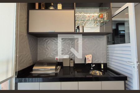 Varanda de apartamento à venda com 3 quartos, 90m² em Vila Apiai, Santo André