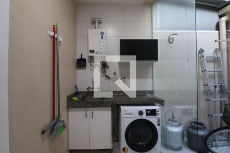 Área de Serviço/Churrasqueara de casa à venda com 2 quartos, 123m² em Igara, Canoas