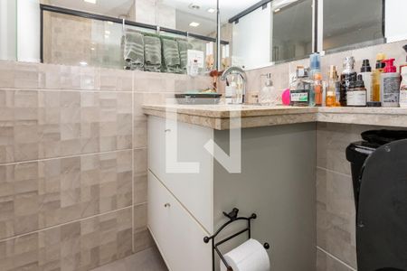 Banheiro de kitnet/studio para alugar com 1 quarto, 36m² em Brooklin, São Paulo