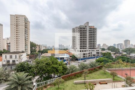 Vista de kitnet/studio para alugar com 1 quarto, 36m² em Brooklin, São Paulo