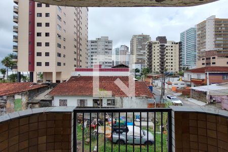 Varanda da Sala de apartamento para alugar com 2 quartos, 54m² em Guilhermina, Praia Grande