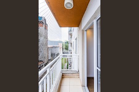 Varanda sala de apartamento para alugar com 2 quartos, 48m² em Vila Siqueira (zona Norte), São Paulo