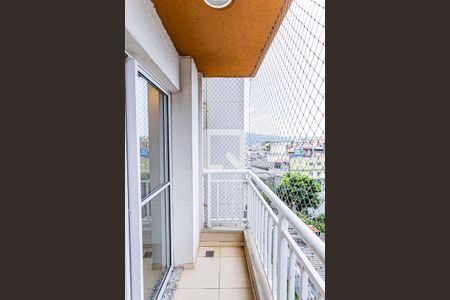 Varanda sala de apartamento para alugar com 2 quartos, 48m² em Vila Siqueira (zona Norte), São Paulo