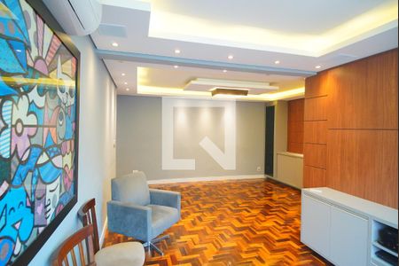 Sala de apartamento à venda com 3 quartos, 98m² em Vila Ipiranga, Porto Alegre