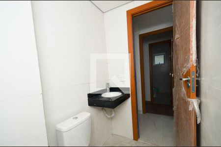 Banheiro social de apartamento à venda com 2 quartos, 97m² em Serra, Belo Horizonte