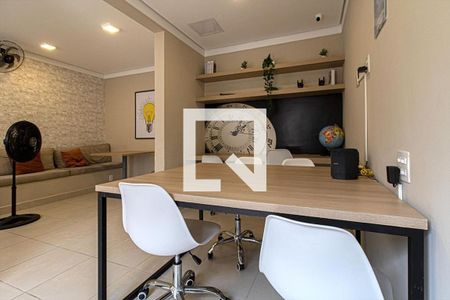 Área comum - Sala de Estudos de apartamento para alugar com 2 quartos, 33m² em Sacomã, São Paulo