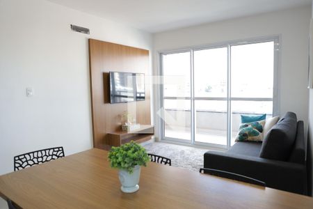Sala de apartamento para alugar com 2 quartos, 64m² em Jardim América, Goiânia