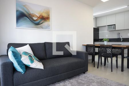 Sala de apartamento para alugar com 2 quartos, 64m² em Jardim América, Goiânia