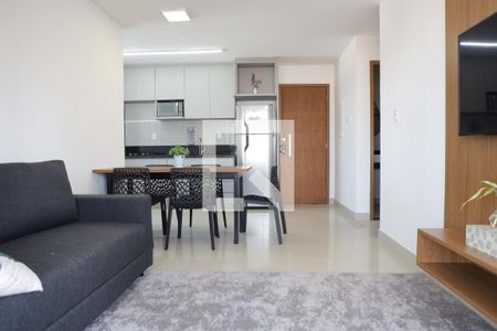Sala de apartamento para alugar com 2 quartos, 64m² em Jardim América, Goiânia