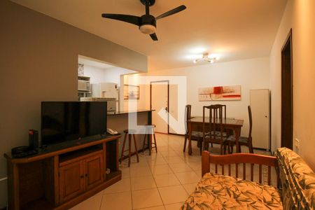 Sala de apartamento para alugar com 1 quarto, 60m² em Barra da Tijuca, Rio de Janeiro