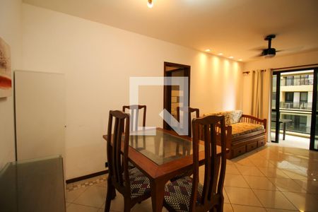 Sala de apartamento para alugar com 1 quarto, 60m² em Barra da Tijuca, Rio de Janeiro