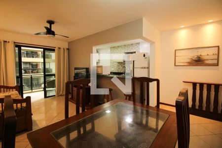 Sala de apartamento para alugar com 1 quarto, 60m² em Barra da Tijuca, Rio de Janeiro