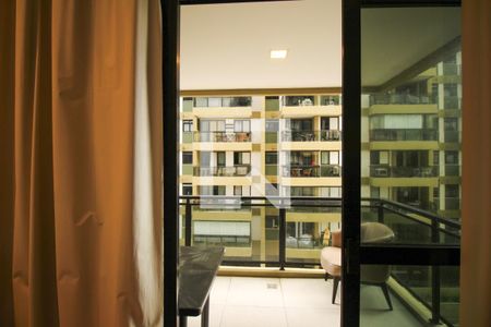 Sala de apartamento para alugar com 1 quarto, 60m² em Barra da Tijuca, Rio de Janeiro