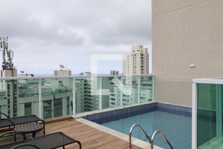 Área comum - Piscina de apartamento para alugar com 2 quartos, 86m² em Barra Funda, Guarujá