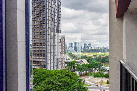 Vista de kitnet/studio para alugar com 1 quarto, 24m² em Pinheiros, São Paulo