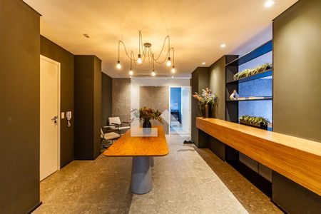 Área comum - Salão de festas de kitnet/studio para alugar com 1 quarto, 24m² em Pinheiros, São Paulo