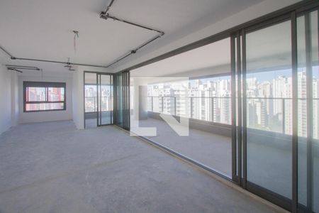 Sala 1 de apartamento à venda com 4 quartos, 210m² em Campo Belo, São Paulo
