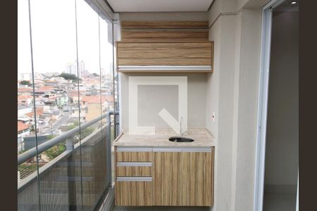 Varanda da Sala de apartamento à venda com 2 quartos, 62m² em Vila Gustavo, São Paulo