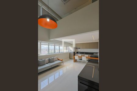 Sala de apartamento à venda com 1 quarto, 74m² em Funcionários, Belo Horizonte